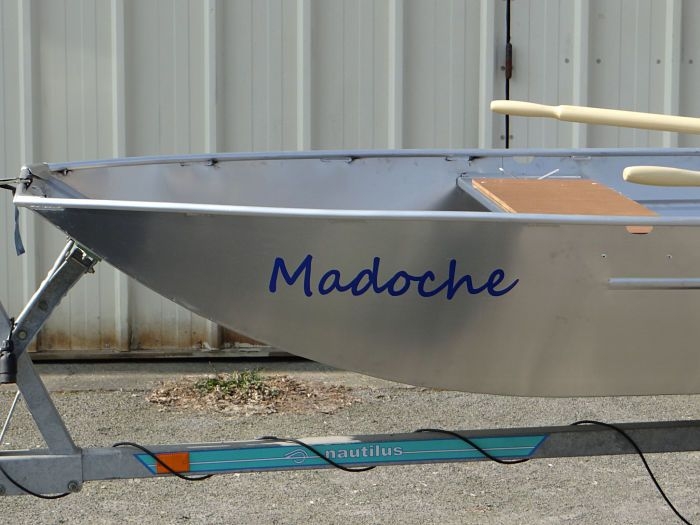 Barca in alluminio - battezzare la vostra barca (4)