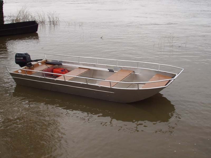 Barca in alluminio - Tronco anteriore (12)