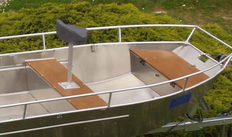 Barca in alluminio - Tronco anteriore (8)