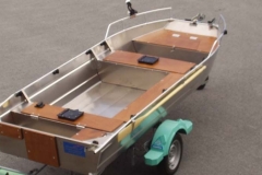 Barca in alluminio - Tronco anteriore (3)
