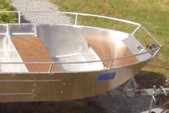 Barca in alluminio - Tronco anteriore (7)